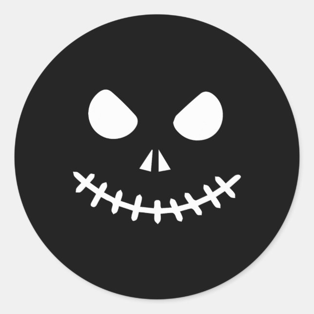 Adesivo Skeleton Halloween (Frente)