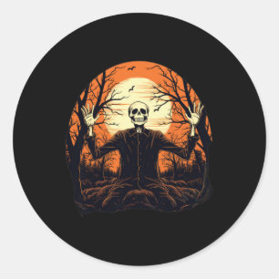 Adesivo Skeleton Halloween Para Homens