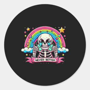 Adesivo Skeleton Halloween Shirts Nunca Melhor Skype Rainb