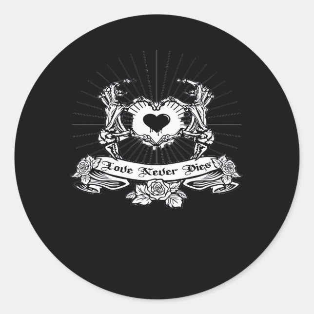 Adesivo Skeleton Hand Design Classic (Frente)