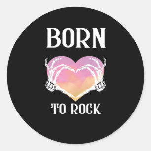 Adesivo Skeleton Mãos Gráfico Cardíaco Para Clássico