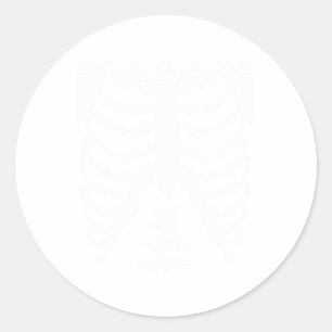 Adesivo Skeleton Shirt Halloween Costume Costume Raiva Ana