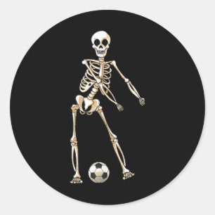 Adesivo Skeleton Soccer Halloween Floseen Dance Cosplay