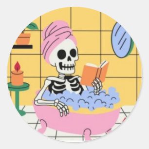 Adesivo Skeleton Sticker