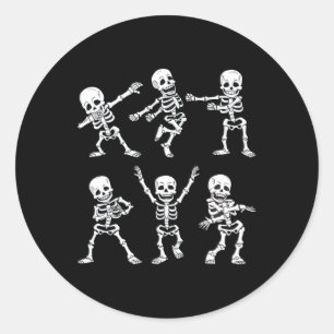 Adesivo Skeletons Dançantes Desafio Meninos Meninas H