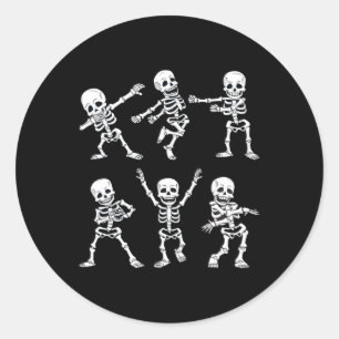 Adesivo Skeletons Dançantes Desafio Meninos Meninas H