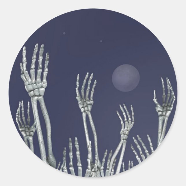 Adesivo Skeletons - Stickers Halloween (Frente)