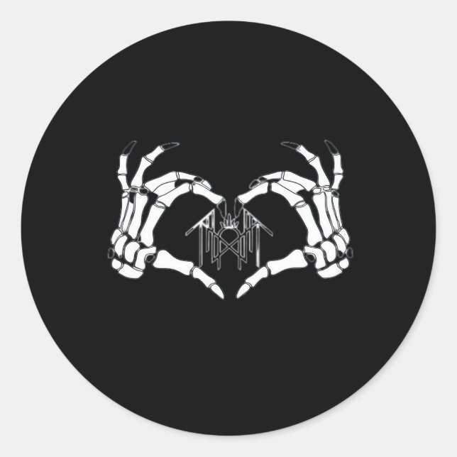Adesivo Skeletons Token Heart Mands (Frente)