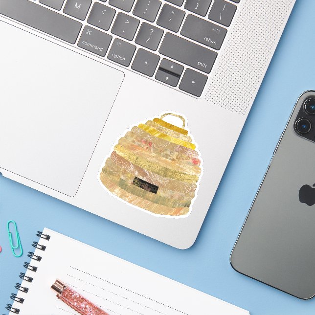 Adesivo skep (Notebook com iPhone)