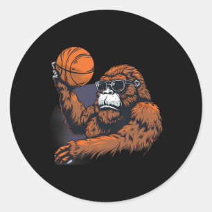 Adesivo Sketll Gorilla Desenhando Trabalho de arte Bigfoot