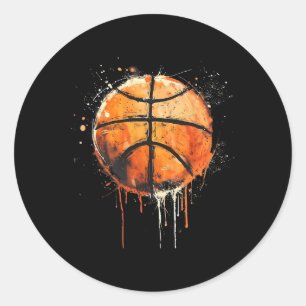 Adesivo Sketll Trabalho de arte Sketll Hoop Colorful Water