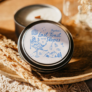 Adesivo Ski Bachelorette Último Brinde nas Esfregões