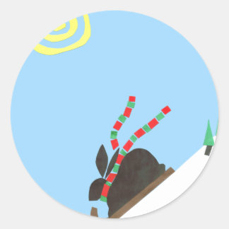 Adesivo Ski Bunny