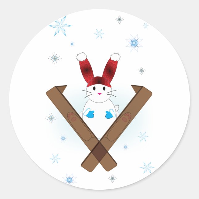 Adesivo Ski Bunny (Frente)