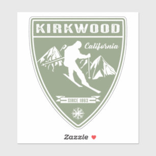 Adesivo Ski Kirkwood California