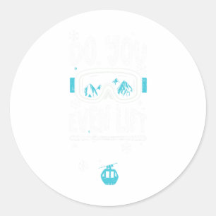 Adesivo Ski Lift Você Até Levanta - Apres Ski Sayings