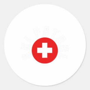 Adesivo Ski Patrol Pocket Outfit Slope Emergency Skier Saf