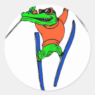 Adesivo Skier