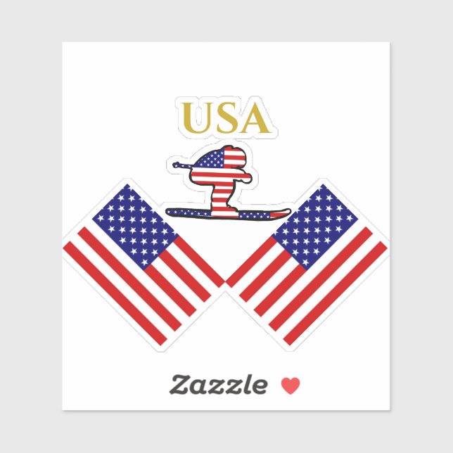 ADESIVO SKIER (Folha)