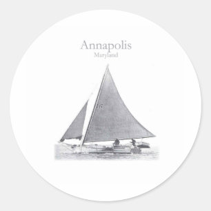 Adesivo Skipjack de Annapolis