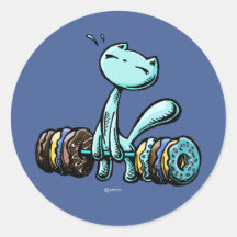 Skribbles: Fraqueza das donuts (azul)