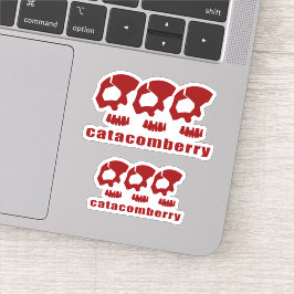 Adesivo skuletons de catacomberry