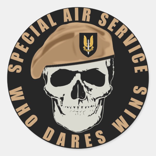 Adesivo Skull SAS (Frente)