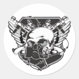 Adesivo skullgasmask