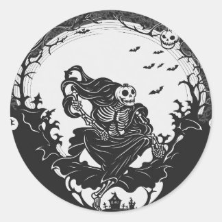 Adesivo Skulls & Pumpkins sobre o perfeito Halloween Duo