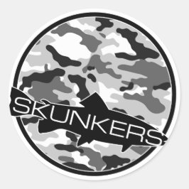 Adesivo Skunkers Camo Sticker