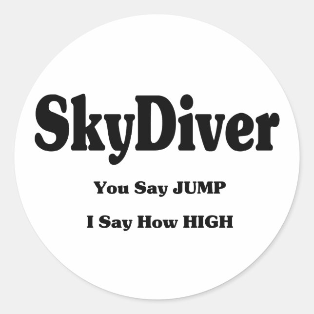 Adesivo Sky Diver (Frente)