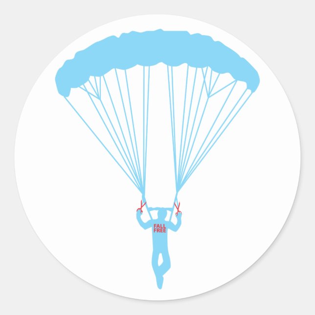 Adesivo skydive suicida (Frente)