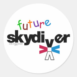 Adesivo Skydiver futuro