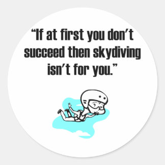 Adesivo Skydiving