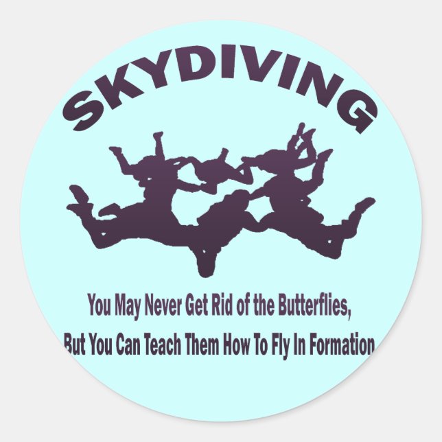 ADESIVO SKYDIVING (Frente)