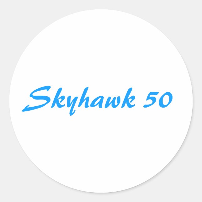 Adesivo Skyhawk 50 (Frente)
