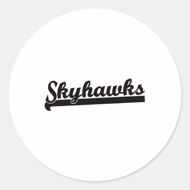 Adesivo Skyhawks Lacrosse Voleibol Skydiving Basquete (Frente)