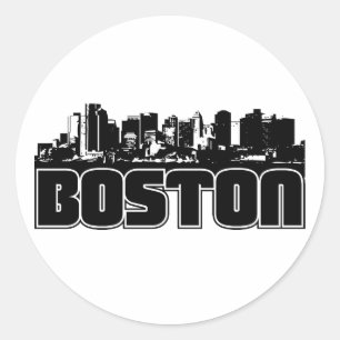 Adesivo Skyline de Boston