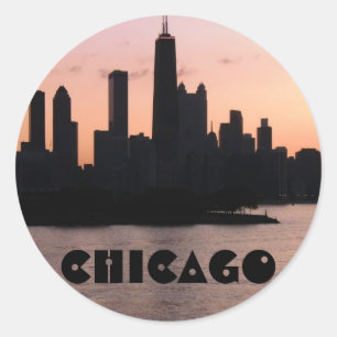 Adesivo Skyline de Chicago