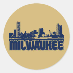 Adesivo Skyline de Milwaukee