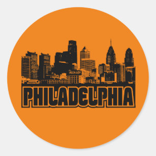 Adesivo Skyline de Philadelphfia