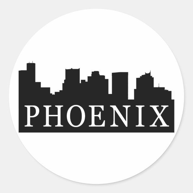 Adesivo Skyline de Phoenix (Frente)