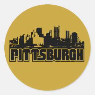 Adesivo Skyline de Pittsburgh