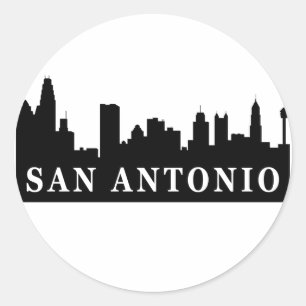 Adesivo Skyline de San Antonio