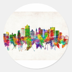 Adesivo Skyline do Tennessee
