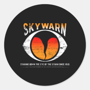 Adesivo Skywarn Em Destaque Também Está Disponível Como Nã