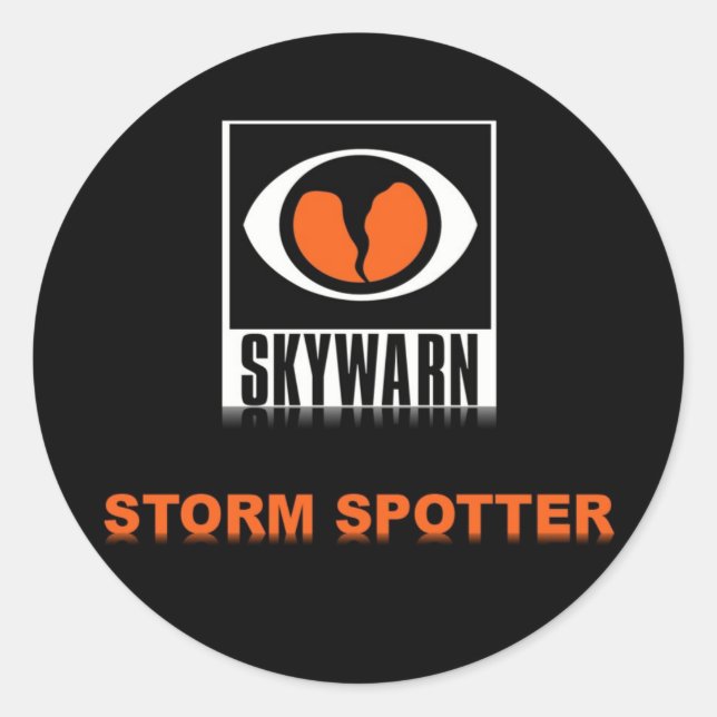 Adesivo SKYWARN Storm Spotter Stickers (Frente)