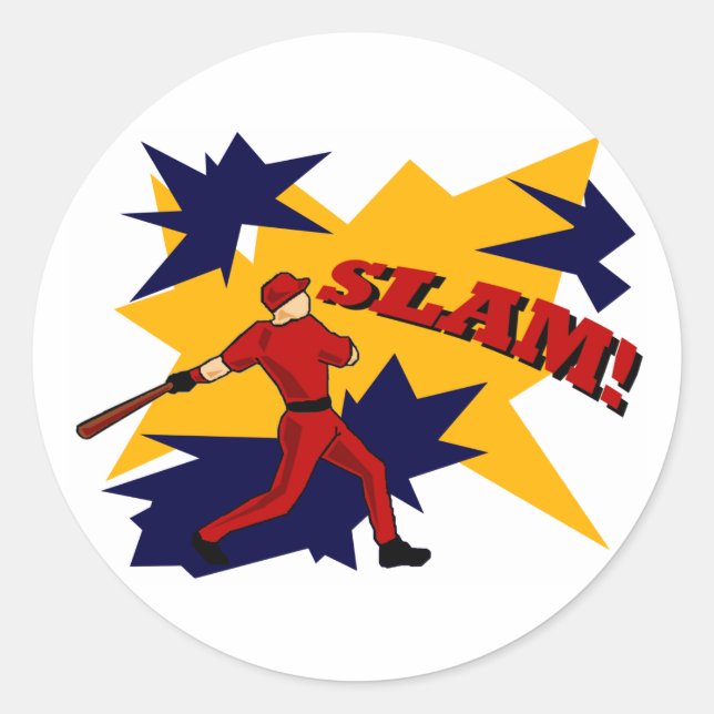 ADESIVO SLAM! BASEBALL STICKER (Frente)