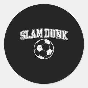 Adesivo Slam Dunk - Esportes de Futebol Engraçado e Esquel