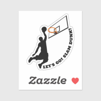 Adesivo SLAM DUNK! Esportes para jogadores de basquete